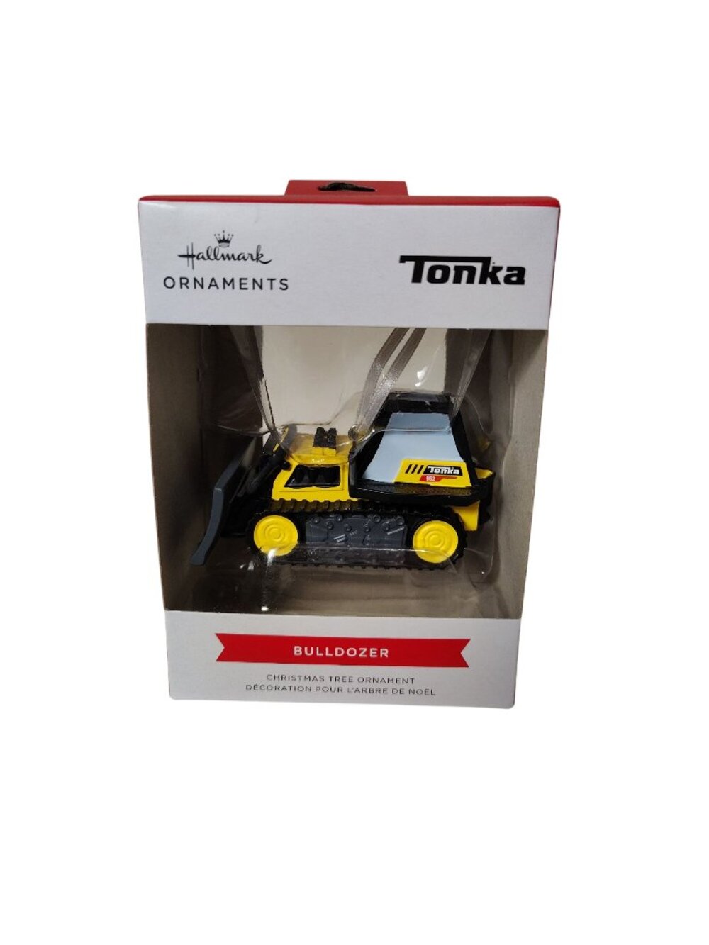 Hallmark Tonka Bulldozer Christmas Tree Ornament In Box
